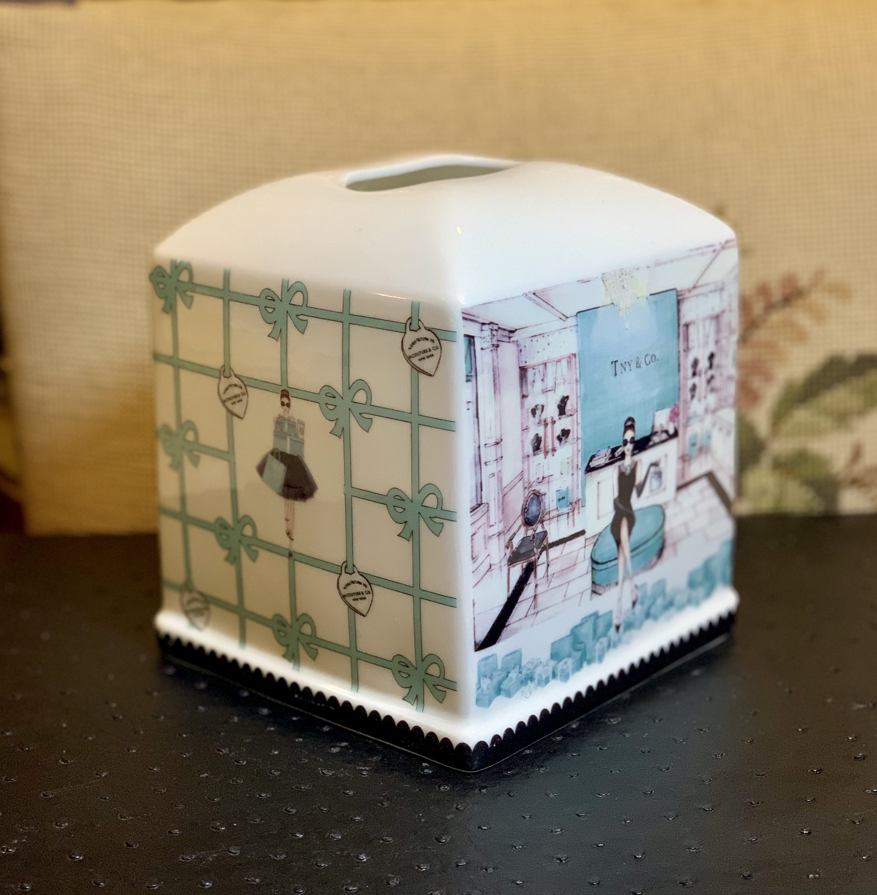 A様専用 ポーセラーツ ティッシュボックス