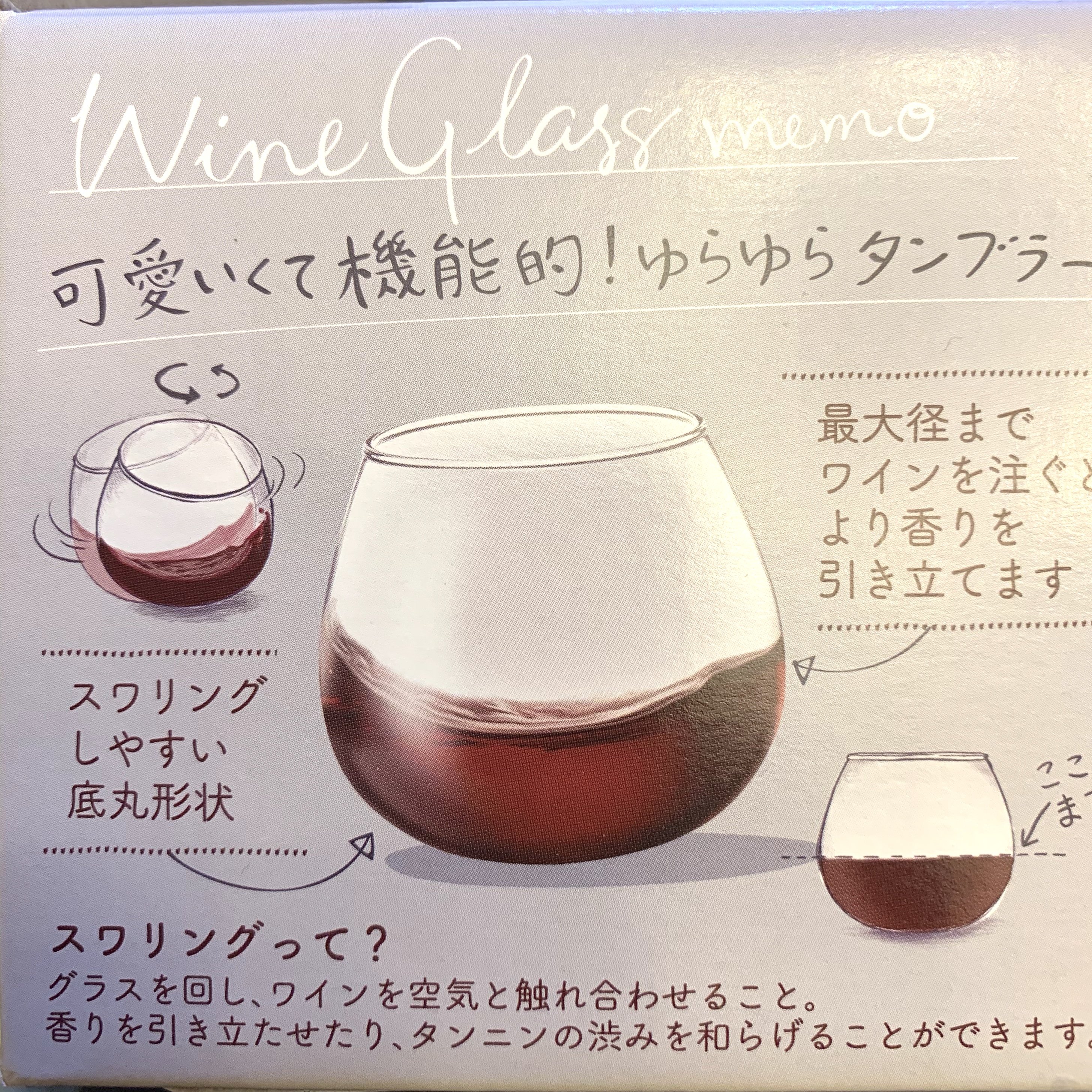 ポーセラーツ ワイングラス1個
