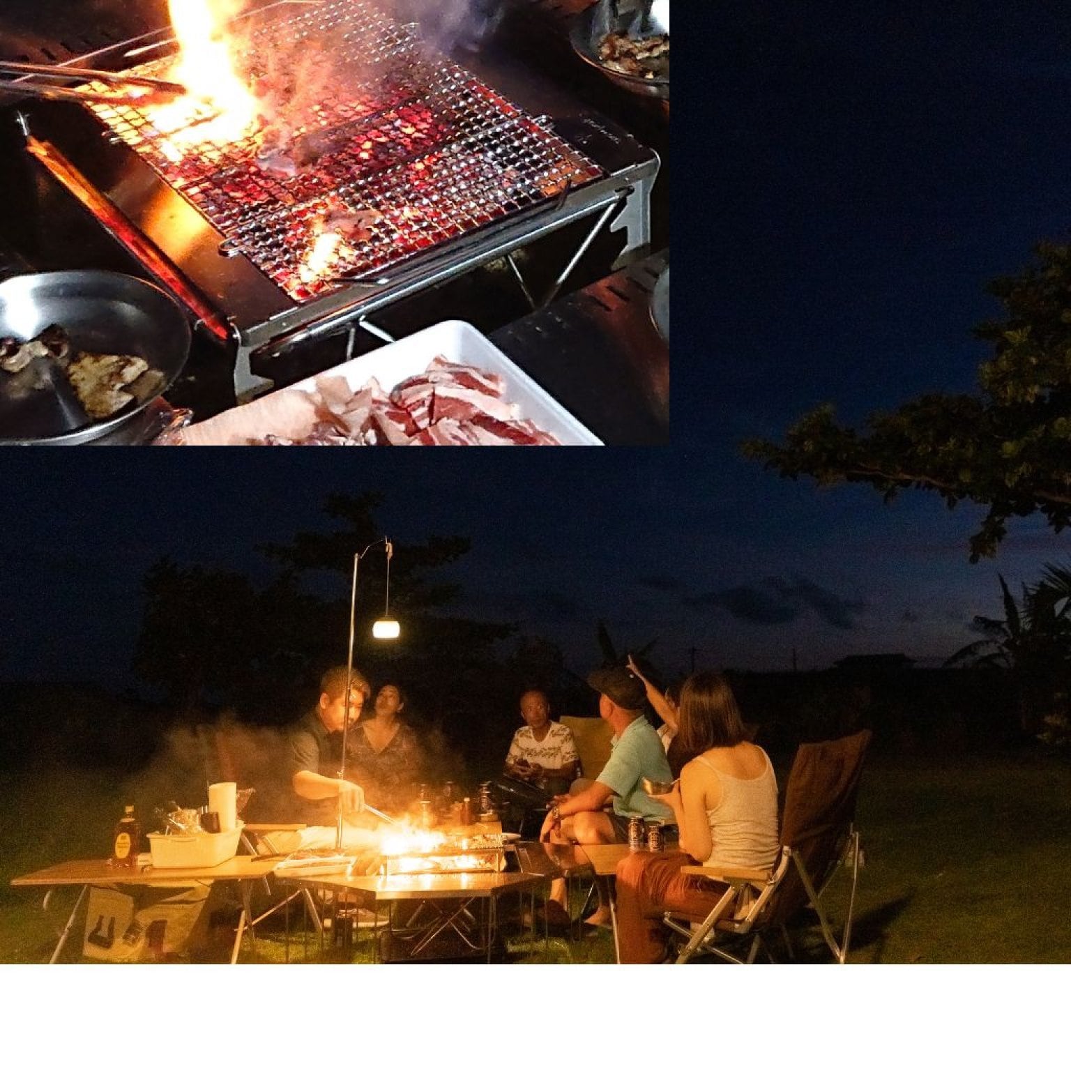 ヨロンブルーを堪能の後・ＢＢＱ＆夜空ツアー【現地決済】