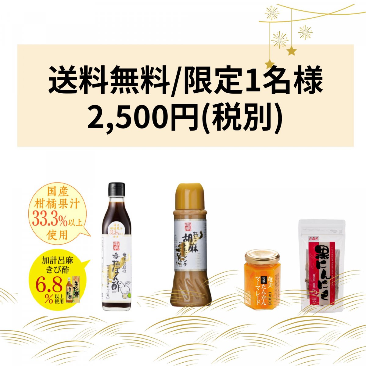 送料無料/年末セット/限定1名様