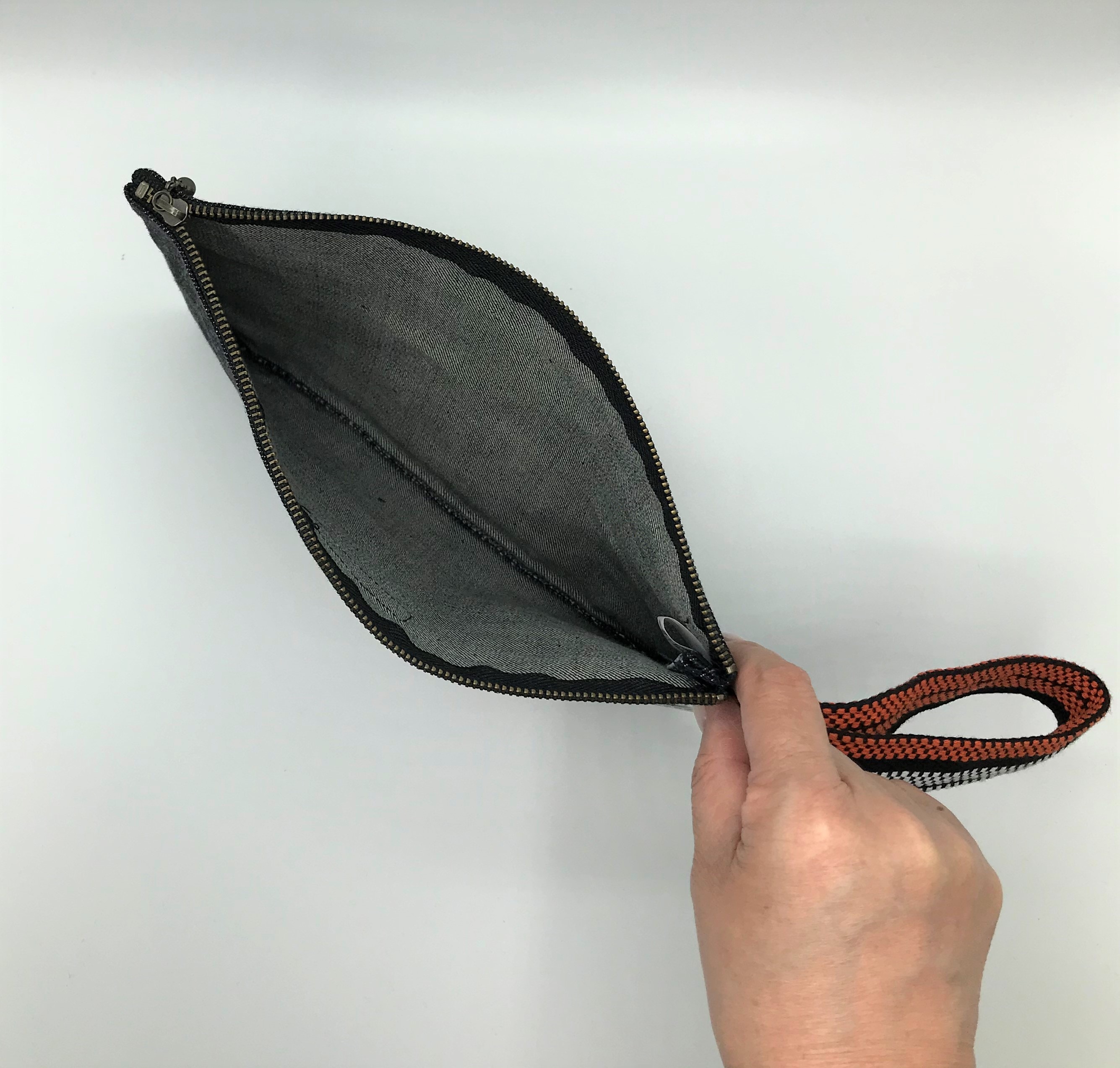 人気商品】デニム集金袋/登録商標信濃川/長岡花火/長岡土産