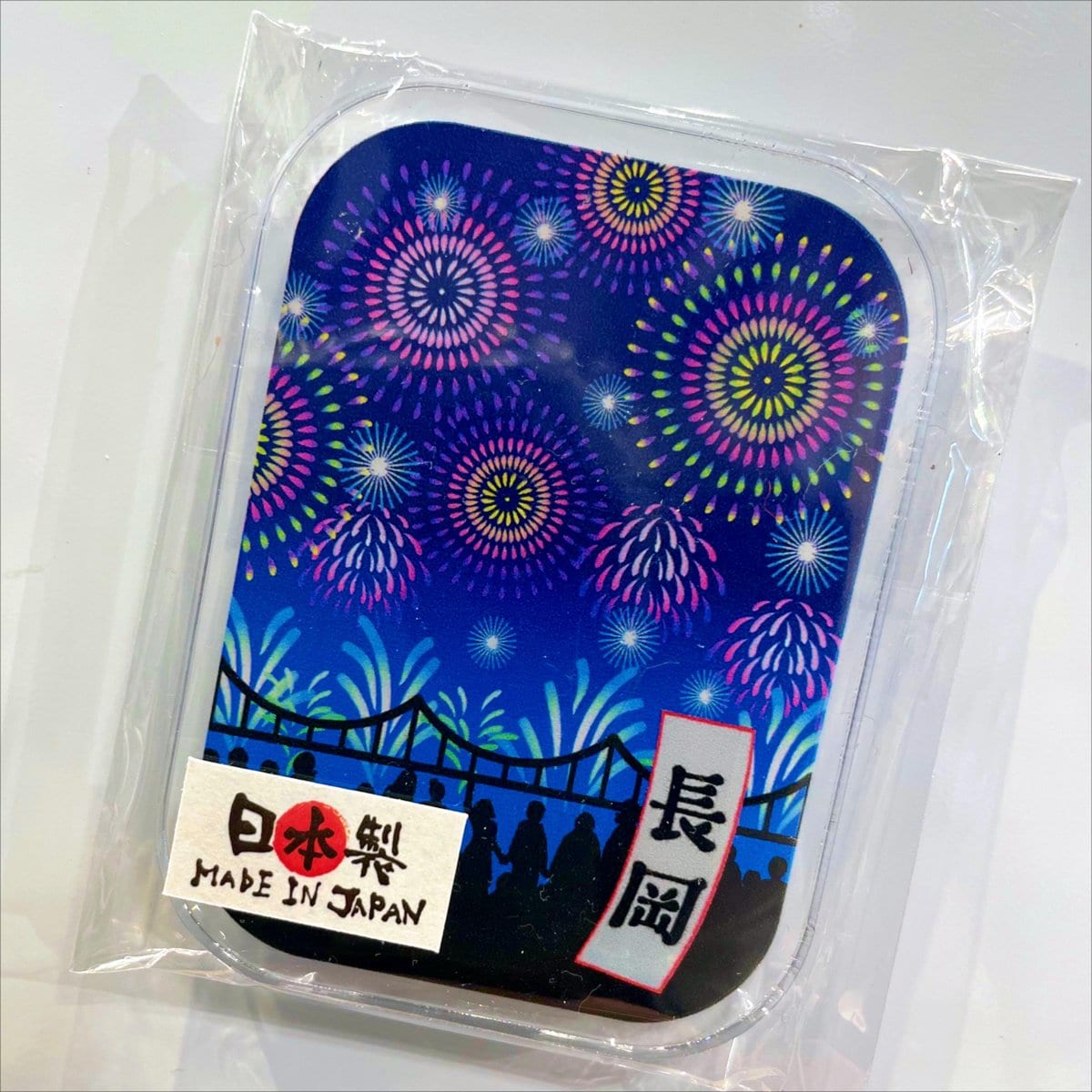 長岡マグネット花火柄