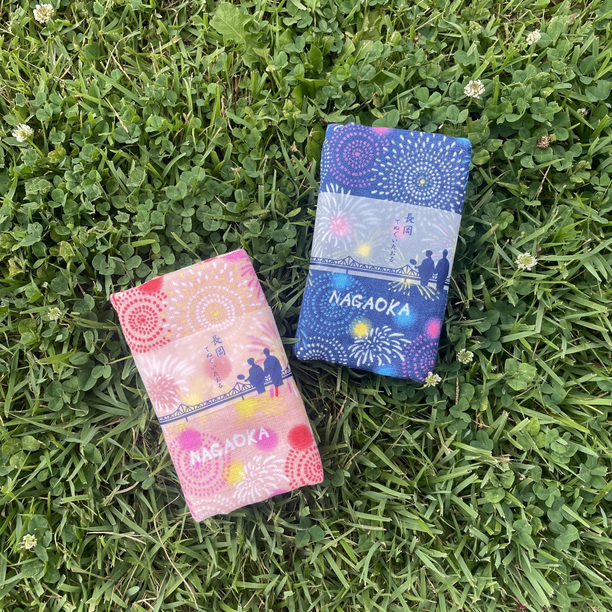 長岡花火てぬぐいたおる2024/タオル/今治製/長岡土産