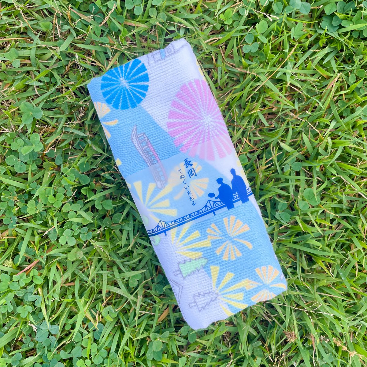 長岡花火てぬぐいたおる街/タオル/今治製/長岡土産