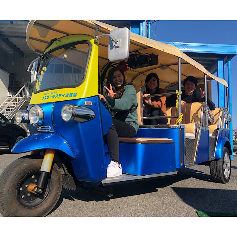 トゥクトゥク（ツクツク）7人乗り！（タイの三輪タクシー）車体本体