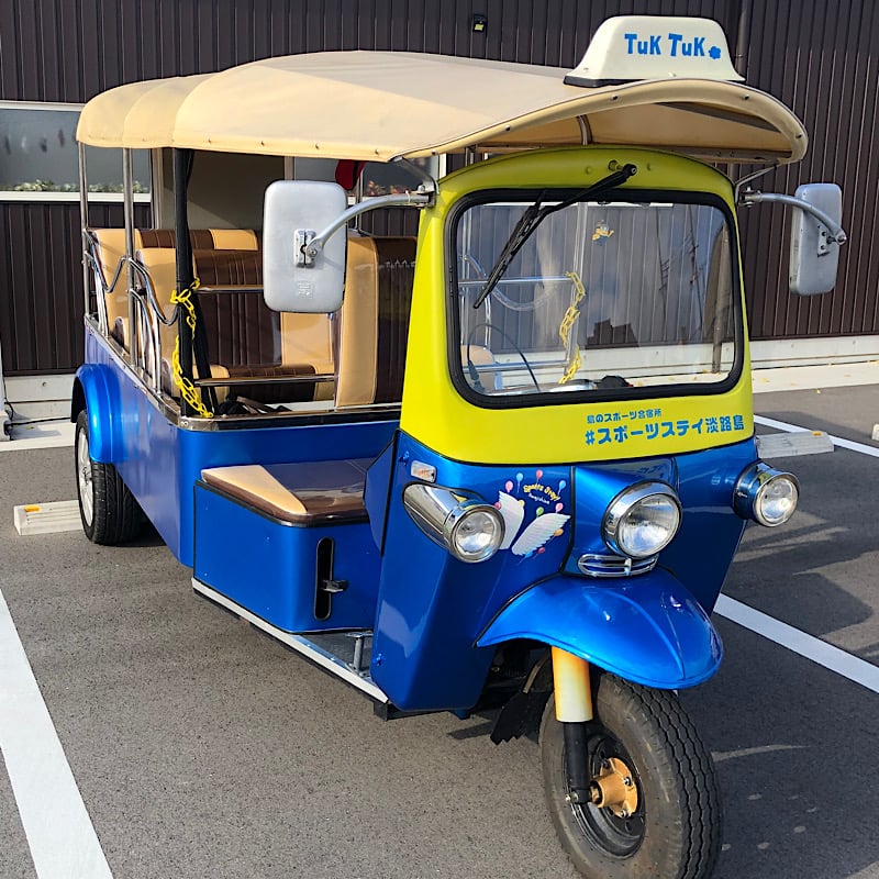 トゥクトゥク（ツクツク）7人乗り！（タイの三輪タクシー）車体本体