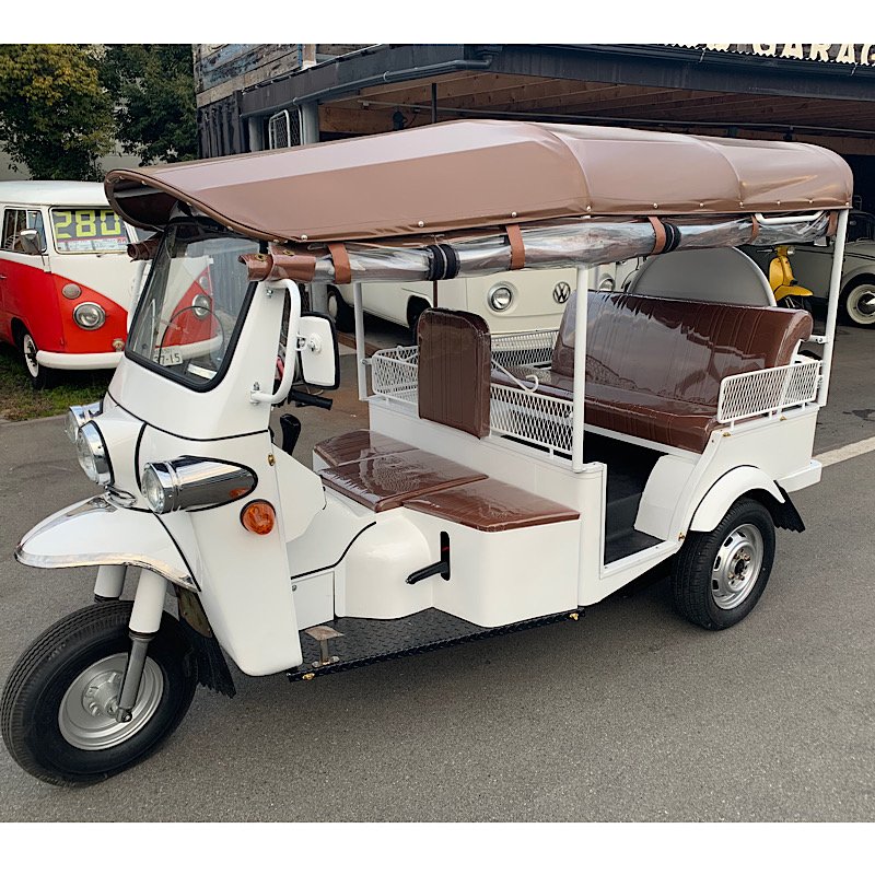 4人乗りトゥクトゥク　200ccTUKTUK　 　 トゥクトゥク（ツクツク）4人乗り！(タイの三輪タクシー) 車体本体価格