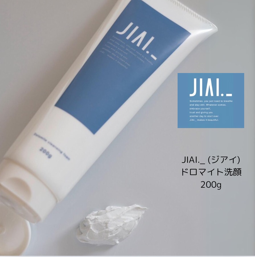 JIAI._ ドロマイト洗顔フォーム 200g (泡立てない洗顔料)
