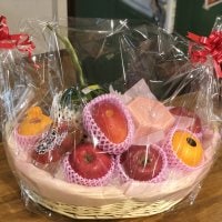 贈答にオススメ【かご盛りフルーツ10000円】 店頭受け取りのみ