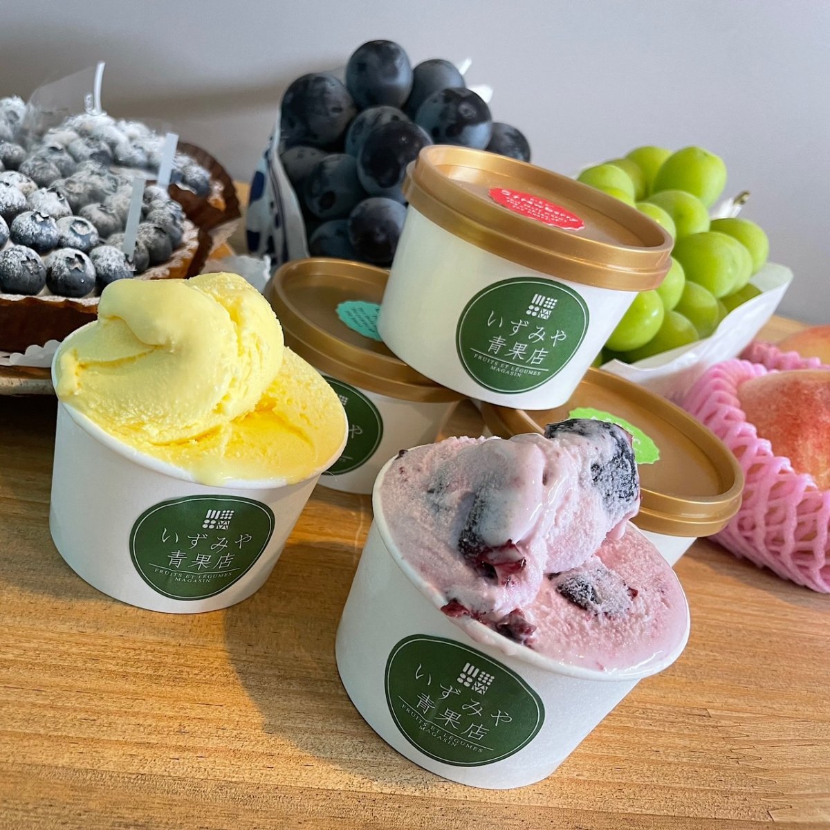 季節のおまかせジェラート　6個入りセット　ピスタチオ入り