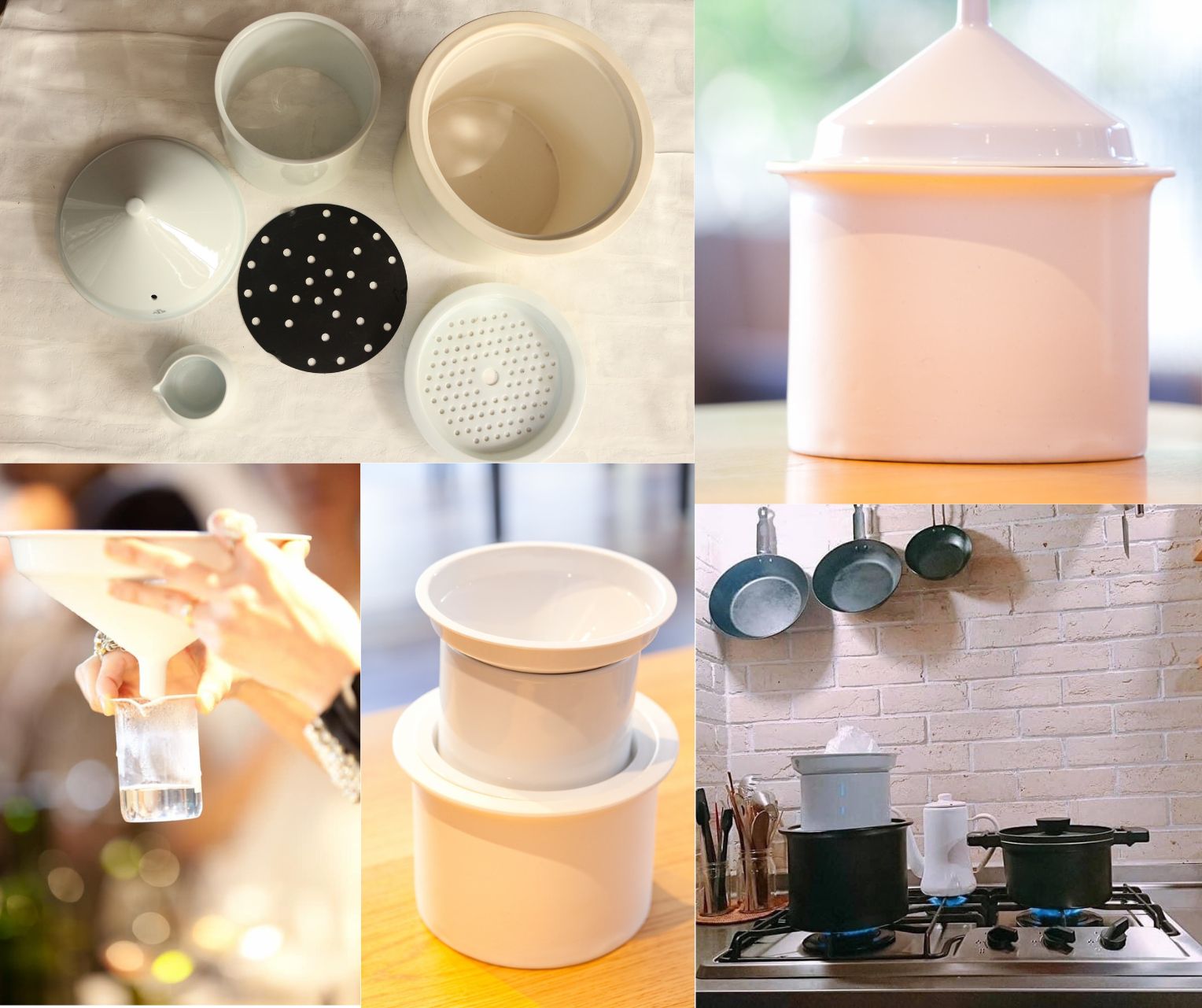 【蒸留調理器】ATRPOT /アートゥルポット/ホワイト（蒸留器｜蒸し器） 蒸留調理器】ATRPOT /アートゥルポット/ホワイト（特許｜蒸留器