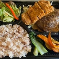 【店頭受け渡し専用】ハンバーグ＆ポークカツ弁当