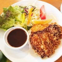 揚げたて！国産鶏ももチキンカツ＆塩麹漬けやわらかポークカツランチ