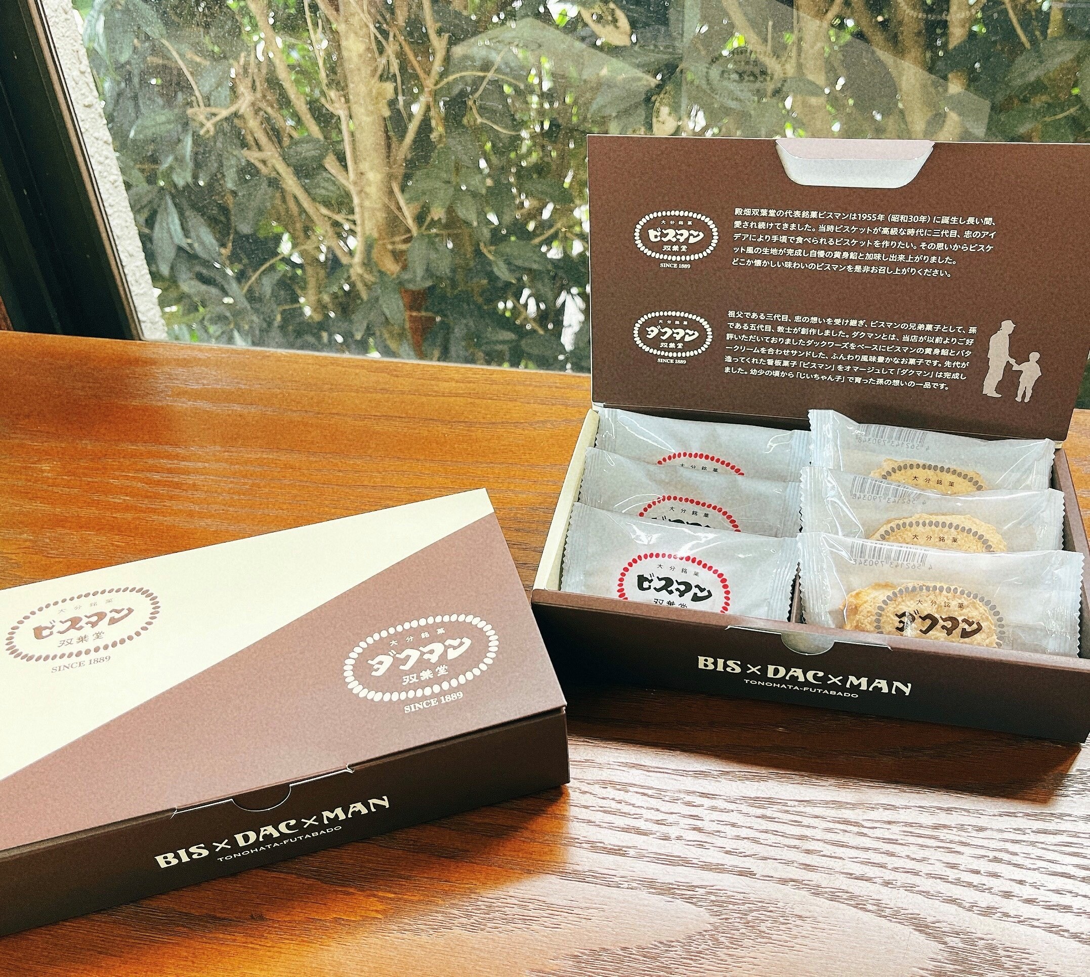 九州銘菓【6個入りビスマン・ダクマン】 大分県中津名物・殿畑双葉堂の