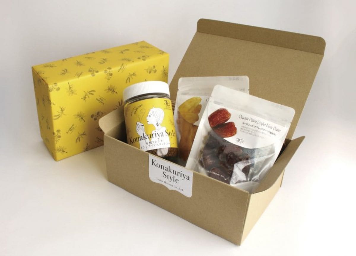 Konakuriya Style【オーガニックギフトボックス】あの方にもご自分にも美味しさの中の安心を