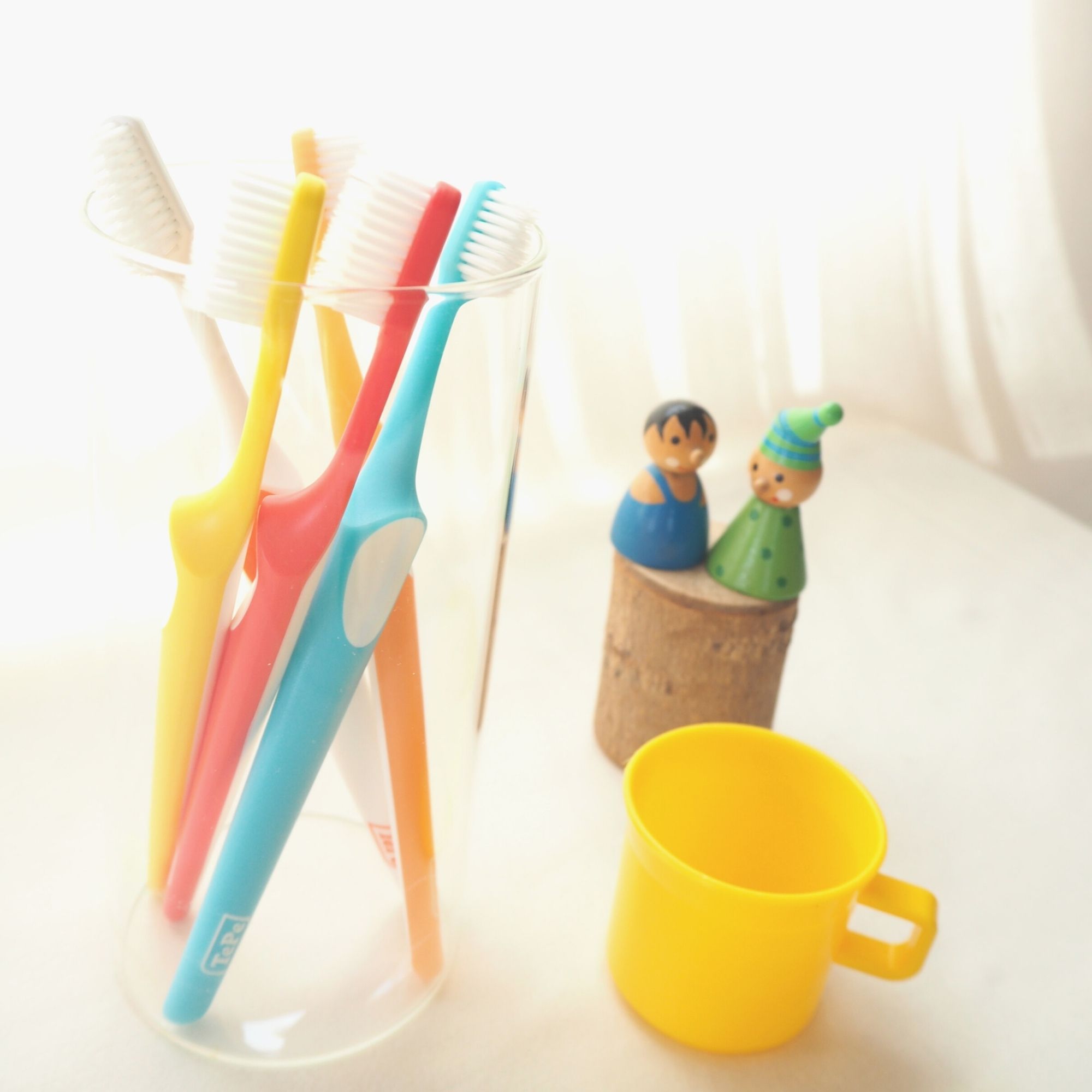 5本セット】歯ブラシTePe:テペ//TePe専用歯ブラシキャップを2つ