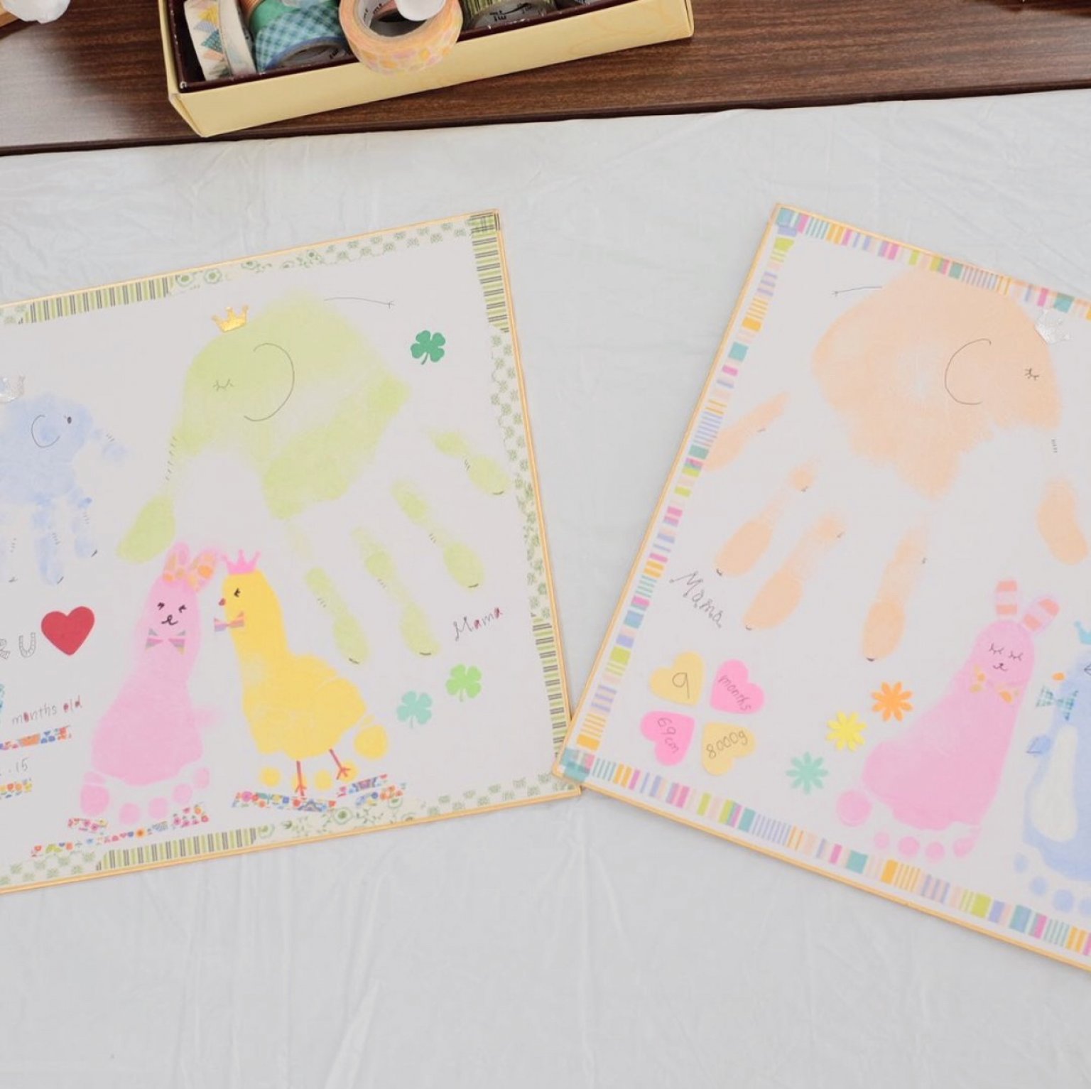 オンライン｜手形アートやり方講座｜アドバイザー資格取得講座／手形アート・足形アート