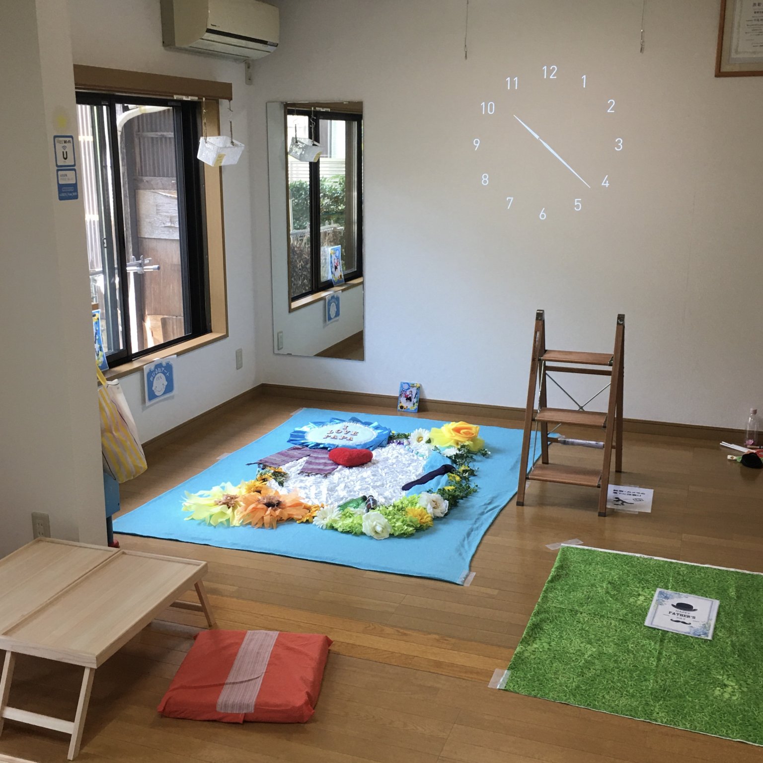 季節のおひるねアート×親子カフェアンビリカス｜中野新橋