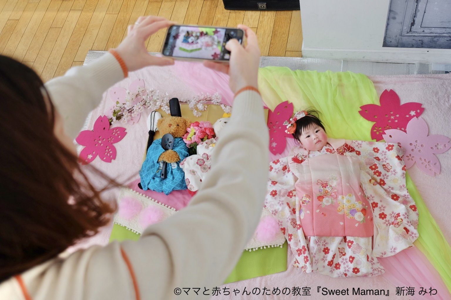 季節のおひるねアート×親子カフェアンビリカス｜中野新橋