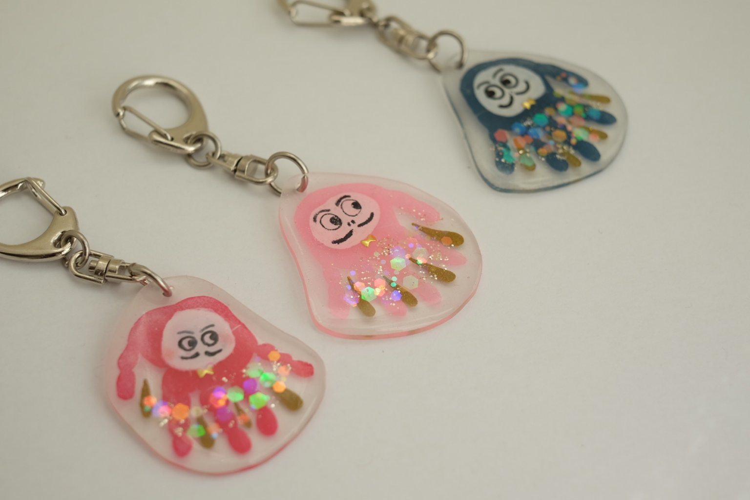 【100モニターチャレンジ】手形アートキーホルダー【オーダー会】＠武蔵小金井教室