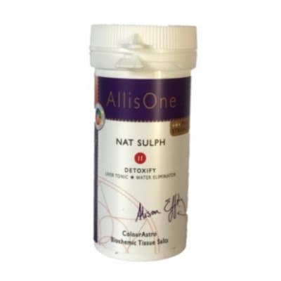 ナット・サルファ（小）｜【AliceOneティッシュソルト】カラーレンジ・シングルレメディ小