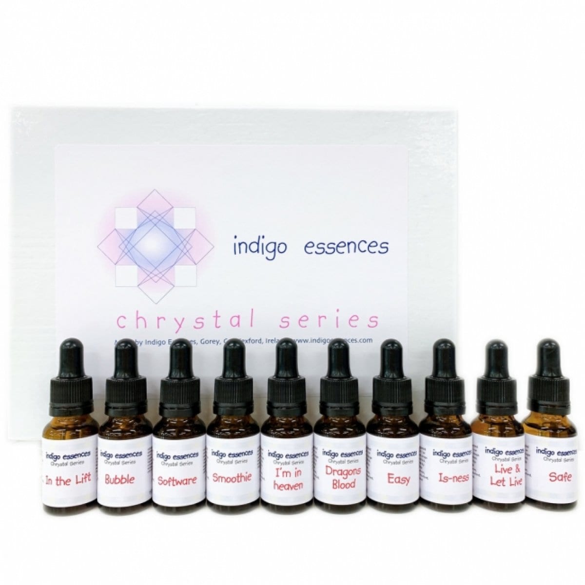 クリスタルシリーズ全10本キット｜インディゴエッセンス