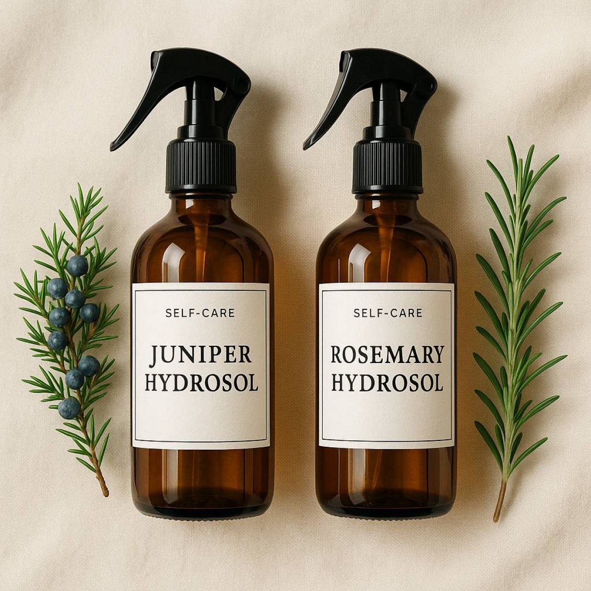 ローズマリー＆ジュニパー　ハイドロゾル100㎖×２セット