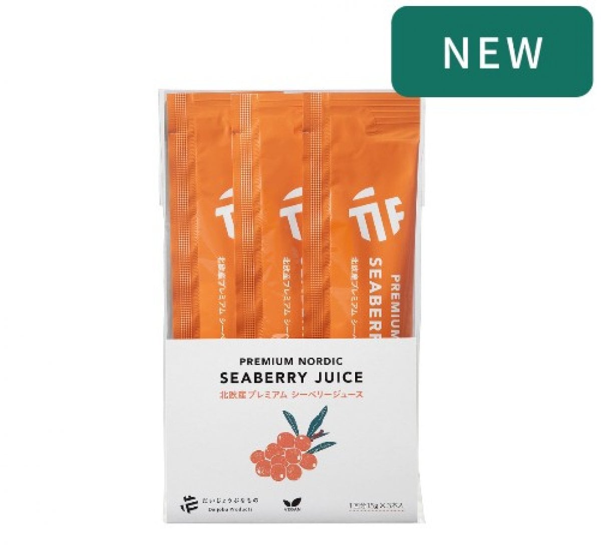 北欧産プレミアム シーベリージュース スティック 15g×3本入り｜だいじょうぶなもの