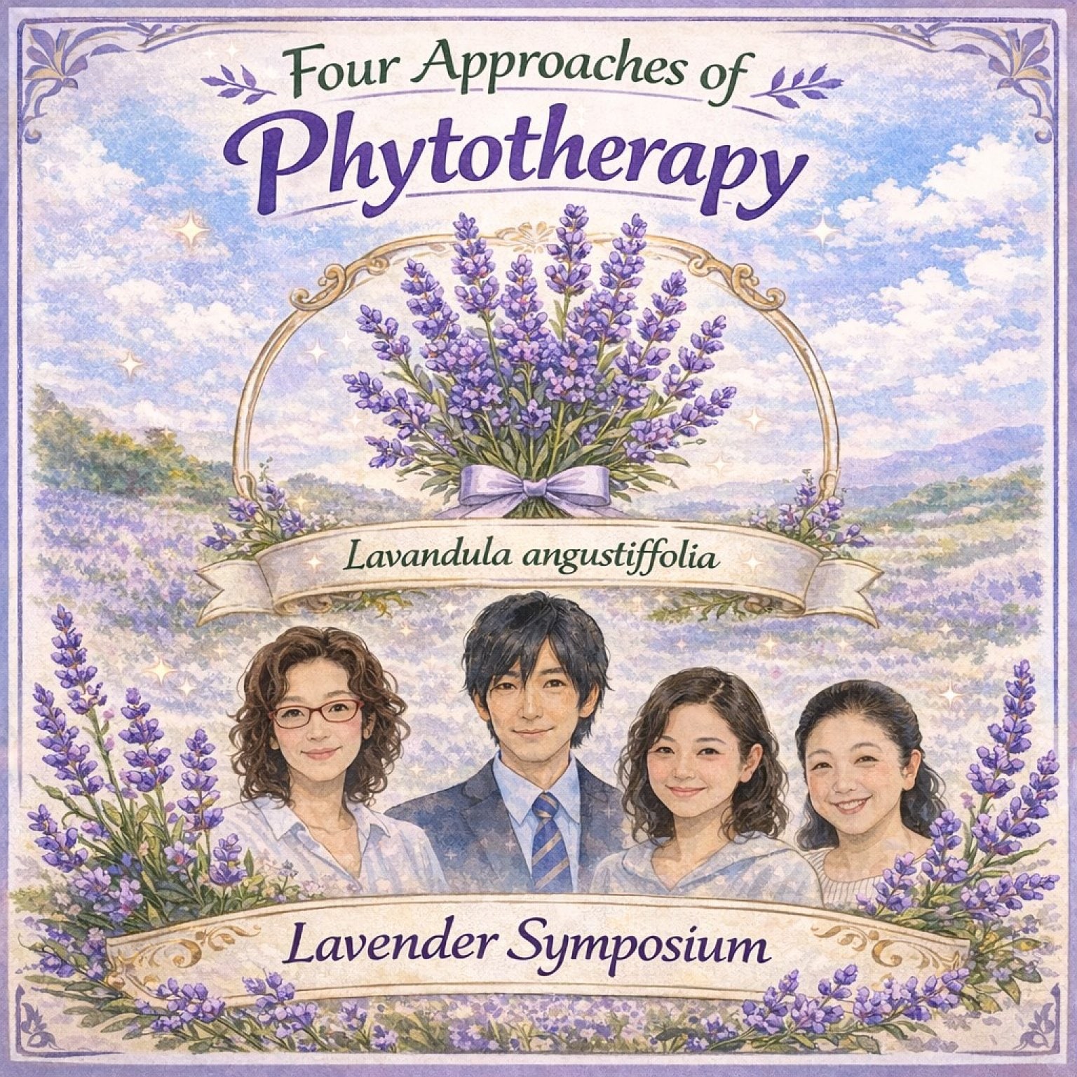 「植物療法の４アプローチ　ラベンダー」 Four Approaches of Phytotherapy 'Lavendar'