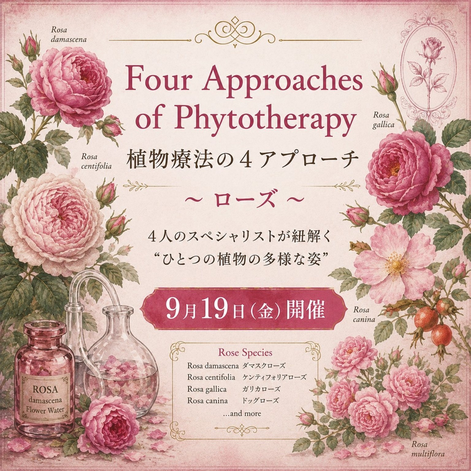 植物療法の４アプローチ　 Four Approaches of Phytotherapy 
