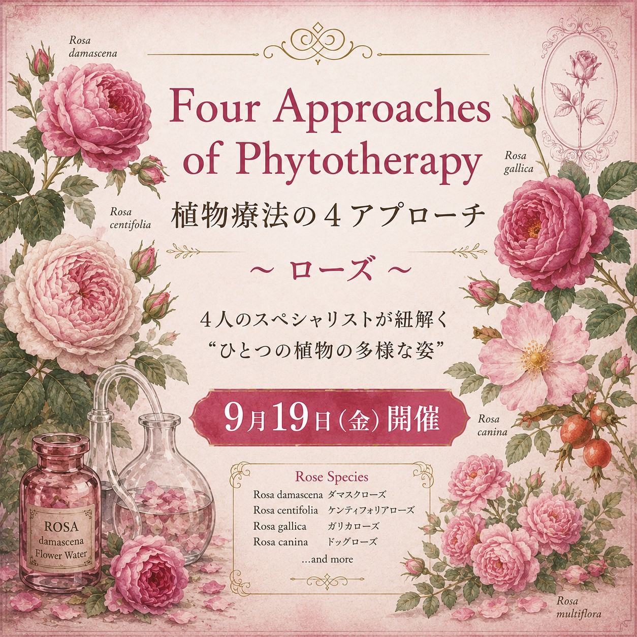 植物療法の4アプローチ Four Approaches of Phytotherapy - 自然療法