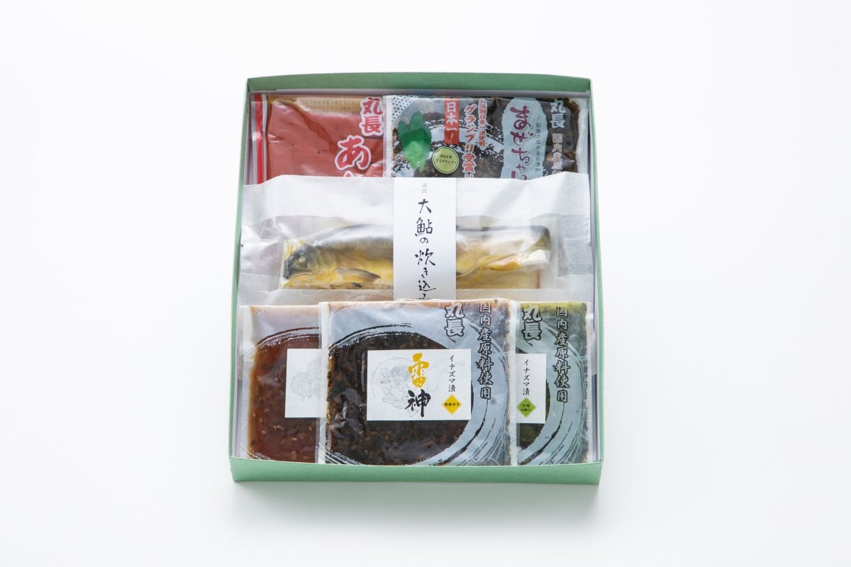 丸長 みずうみ6品セット 大鮎の炊き込みご飯の素