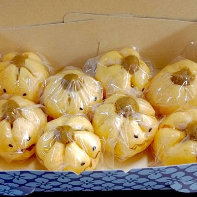 ＜期間限定＞ハロウィンかぼちゃ饅頭｜８個入り