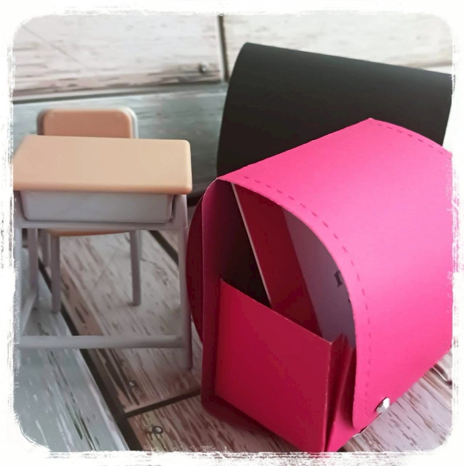 どなたでも参加OK！3月25日(水)20時30分～【オンライン♫】ご入学カードレッスン！ランドセルやリュック型カードを作ろう！３種類♪