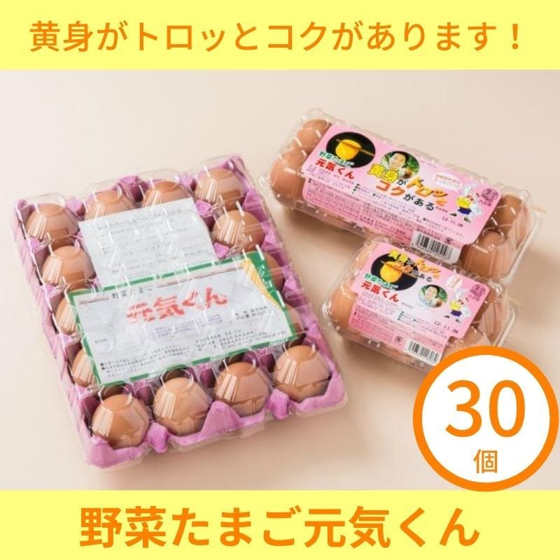 平成元年より販売開始‼ 元気くん（30個入り）