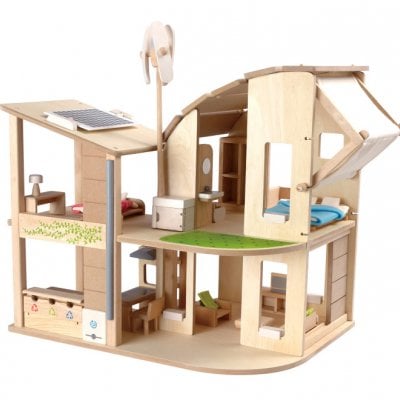 7156　家具付きグリーンドールハウス