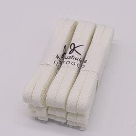 白カラー[数量限定]Kushule（クシュレ）パーフェクトシューレース｜サッカースパイク用