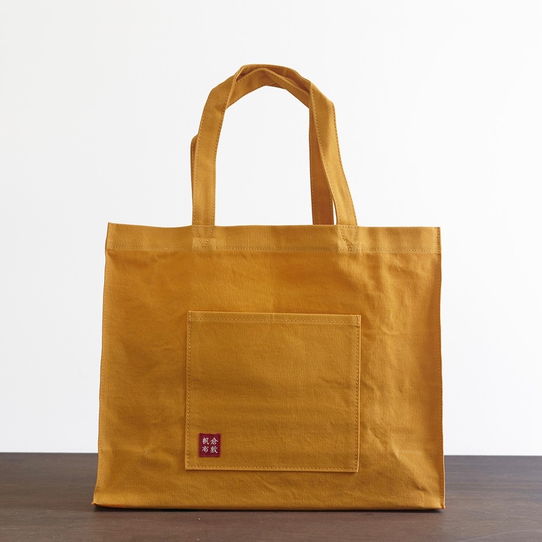 大ヨコオレンジ トートバッグ（倉敷帆布）