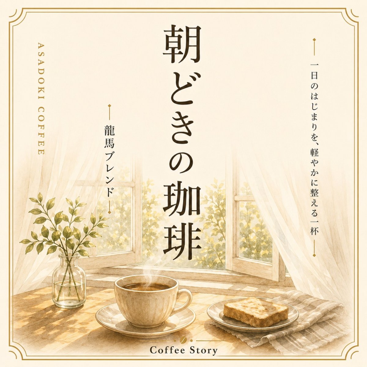 朝どきの珈琲|200g|オリジナルブレンド