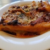 ランチチケット　黒毛和牛のラザーニャ