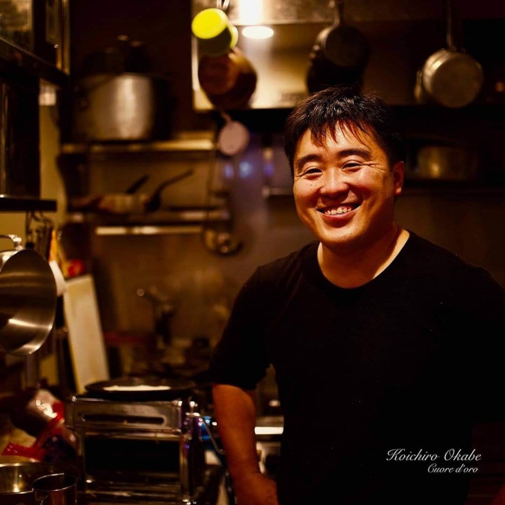 岡部シェフに１ドリンクおごっちゃうチケット【Cuore d'oro】