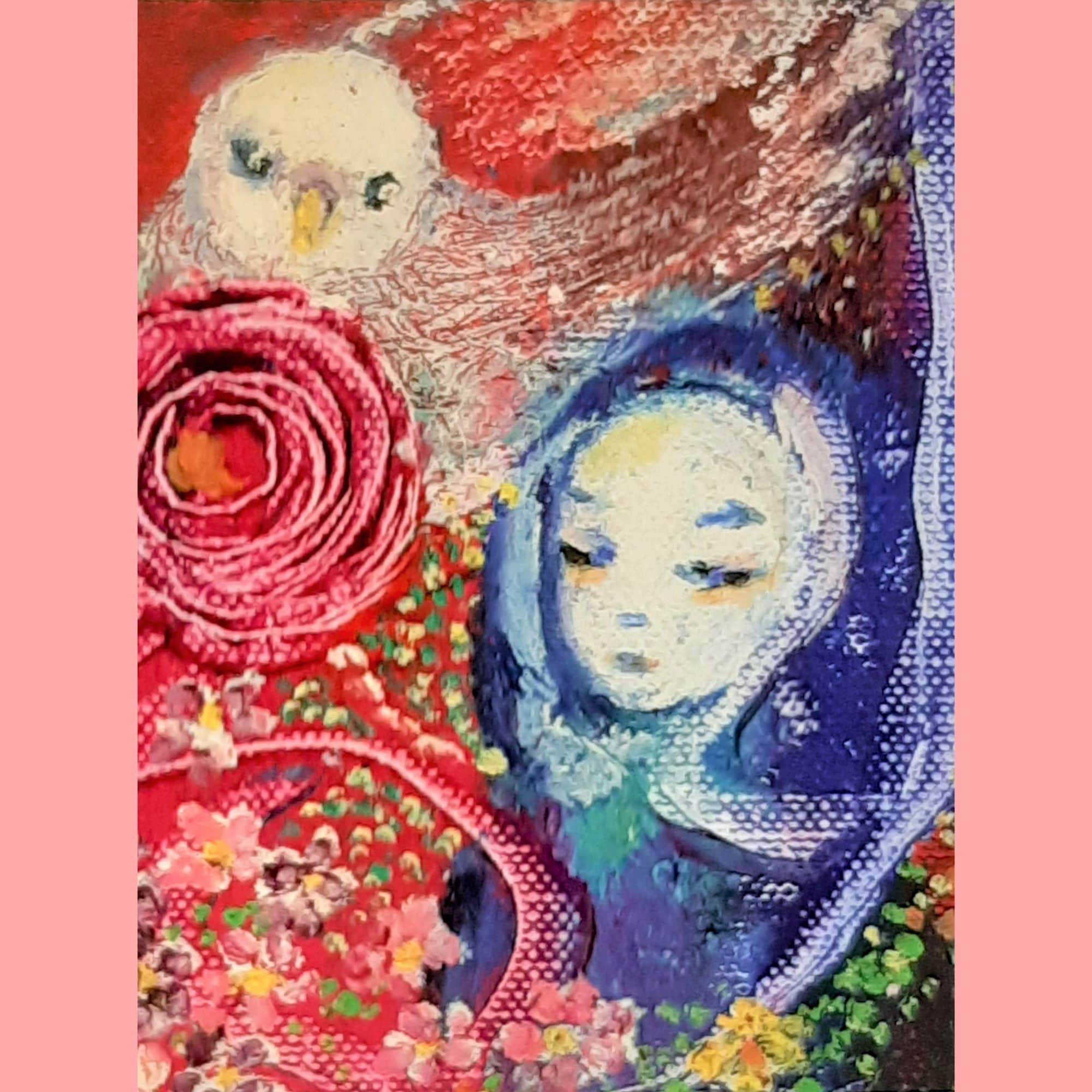 長嶺ヤスコの絵画 〜まりぞ〜の眠り〜