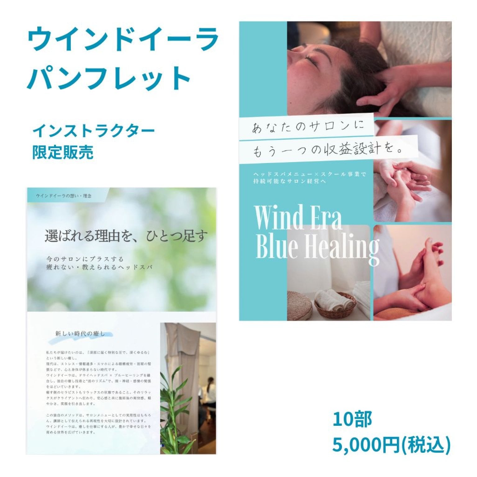 ウインドイーラスクールパンフレット１号：インストラクター限定販売