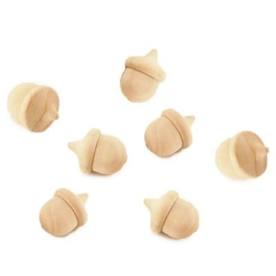 天然木のディフューザーどんぐり 【小７個】　一十八日