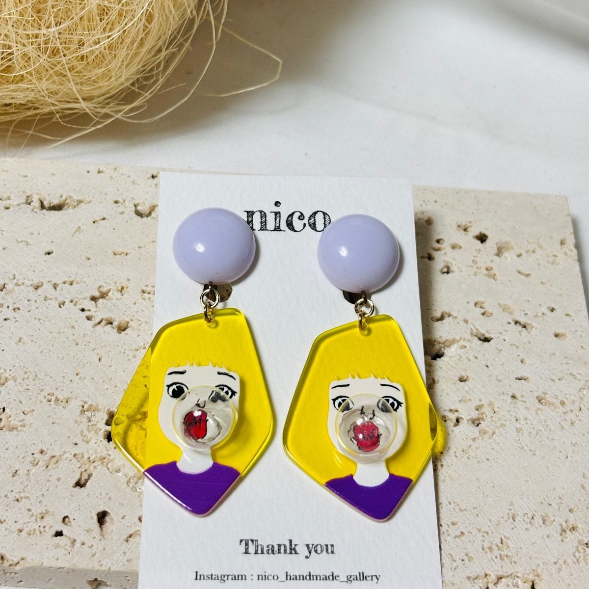 nico。広島発、1点物のアクセサリー販売、オーダーメイドアクセサリー