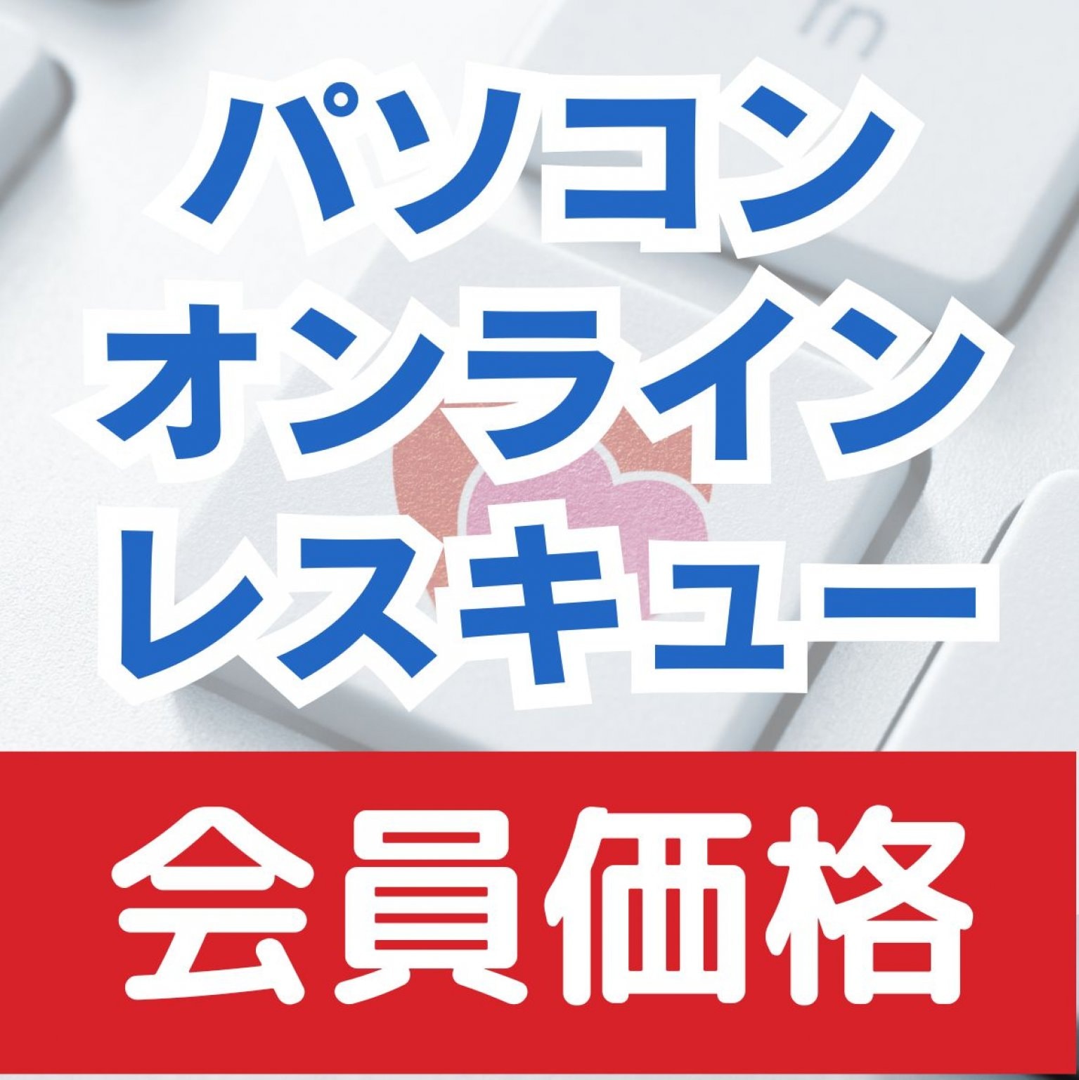【会員価格】パソコンオンラインレスキュー（1案件）