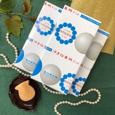 ＜まとめてお得＞宇和島銘菓 伊予路真珠もなか【吉弘菓子舗】（5個入3箱)
