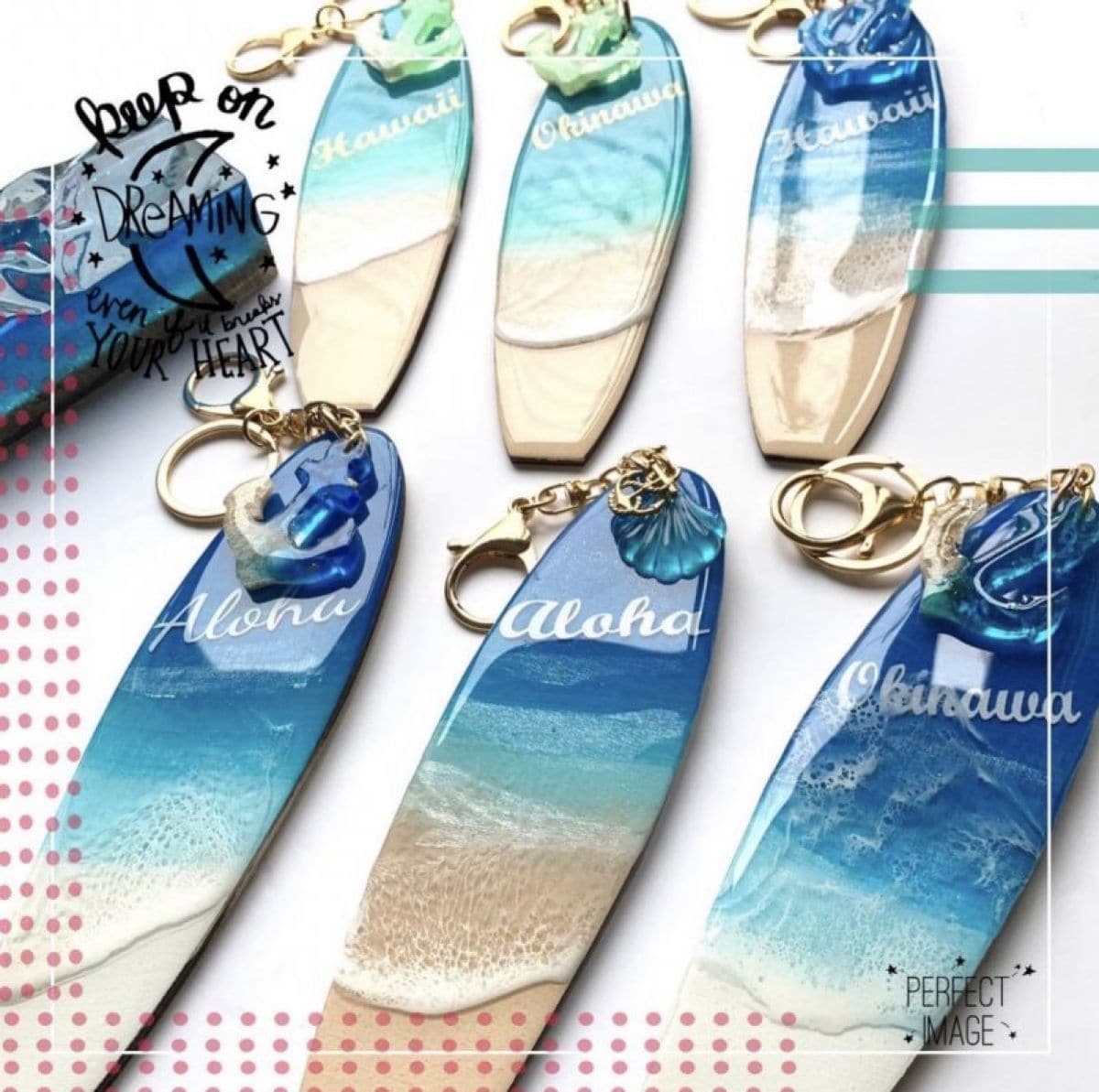 【小さな海の小物入れ】レジンアート体験レッスン☆自分だけの海を作ってみよう☆