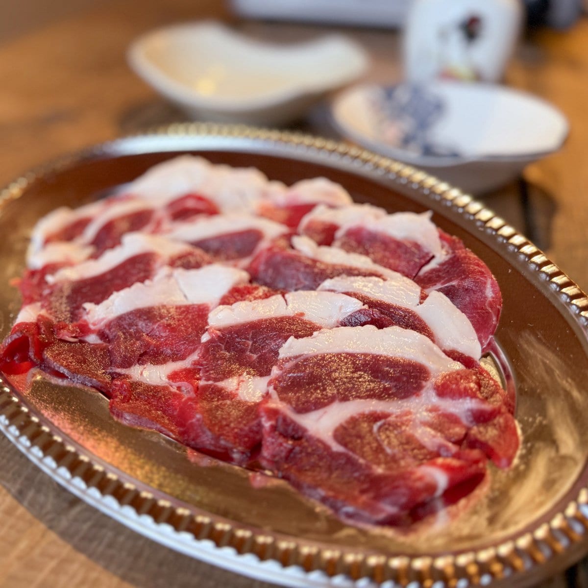 ツキノワ熊の焼肉