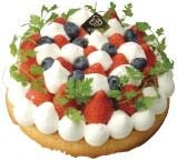 18ｃｍベリータルトデコレーション6号